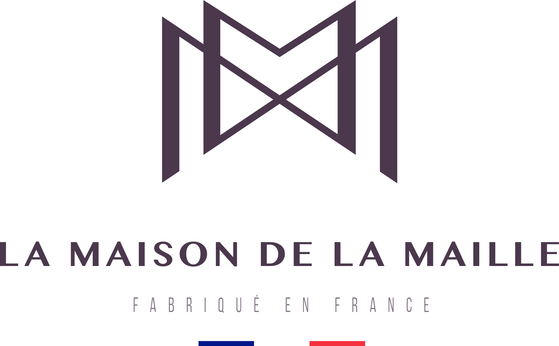 Logo La Maison de la Maille – plaids et maille sur-mesure pour hôtels