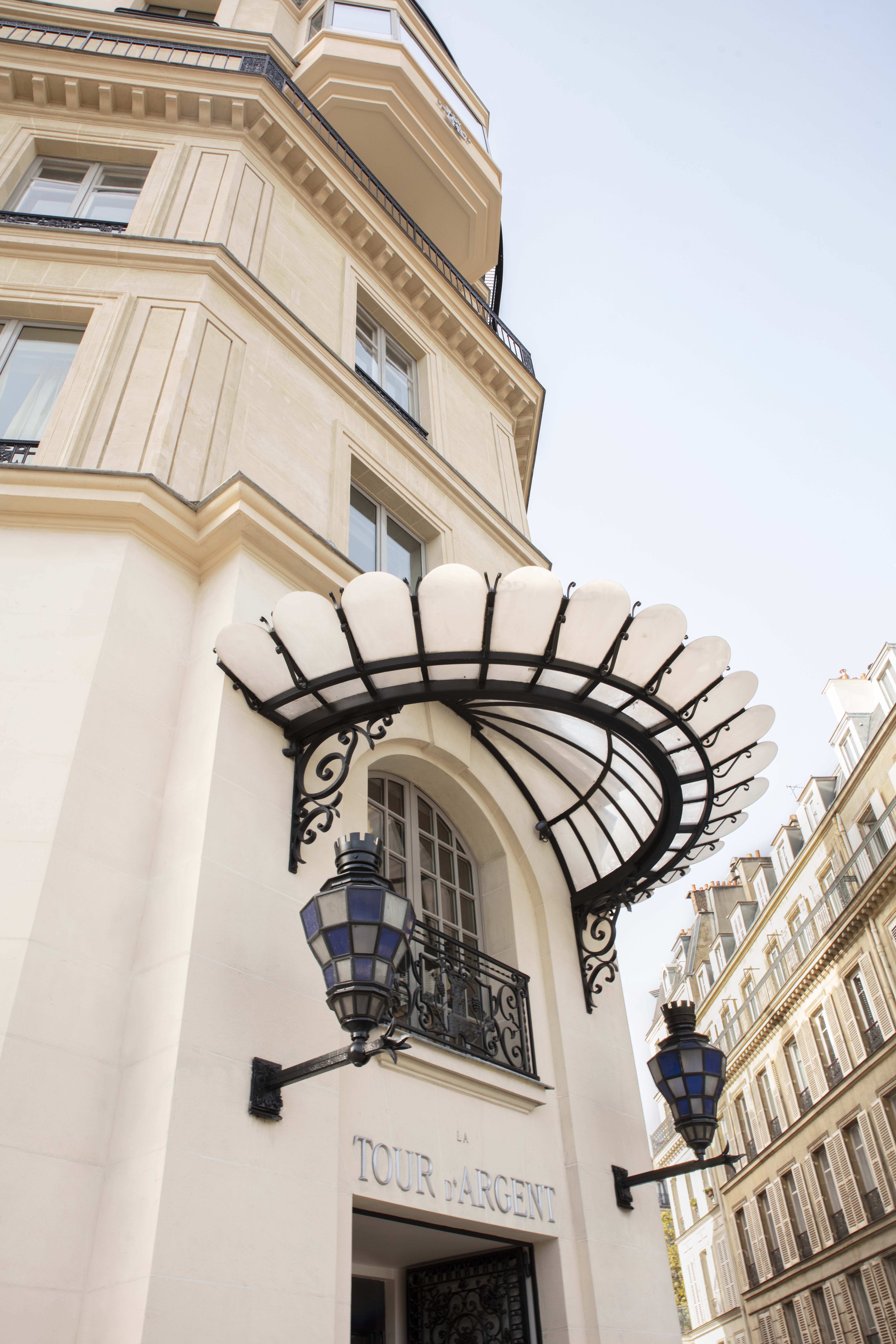 Façade de La Tour d’Argent à Paris
